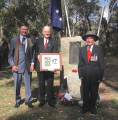 His Excellency the Governor of Western Australia, Mr Malcolm McCusker, Patron of the 2/2 Commando Association, David Marshall and Keith Hayes