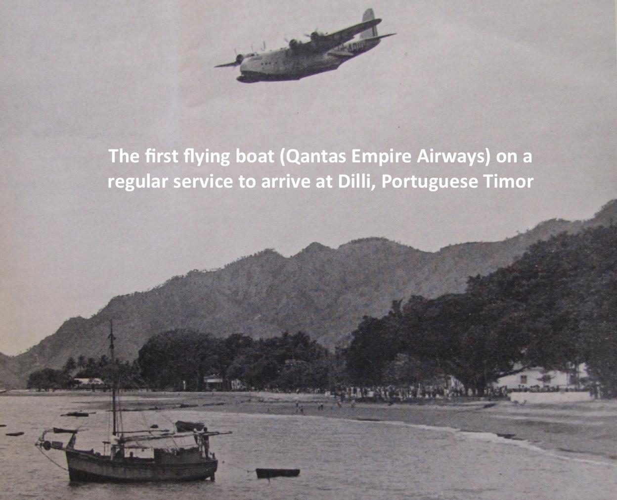 The first flying boat (Qantas Empire Airways) on a regular service.jpeg