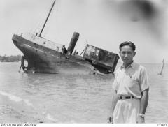 Wreckage of Japanese ship Nanyei Maru.jpg