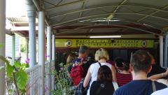 Dili - Arport - Waiting to pay entry visa.JPG